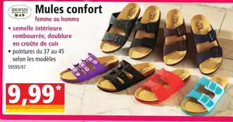 Norma Mules Confort offre