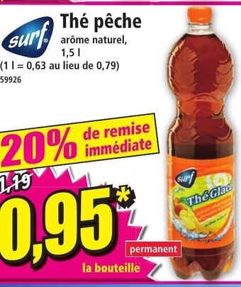 Norma Thé Pêche offre