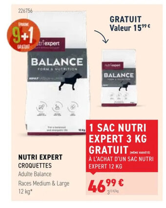 Tom&Co Nutri Expert Croquettes offre
