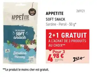 Tom&Co Appetite Soft Snack offre