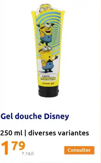Action Gel Douche Disney offre