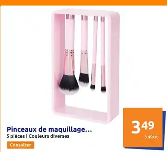 Action Pinceaux de Maquillage offre