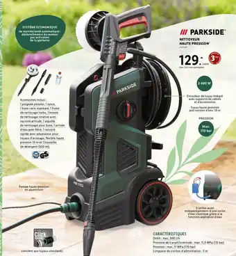 Lidl Nettoyeur Haute Pression offre