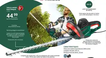 Lidl Taille-Haies électrique offre