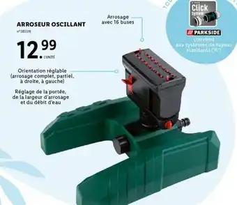 Lidl Arroseur Oscillant offre