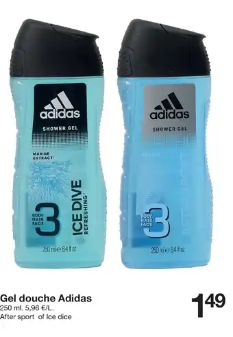 Gel douche adidas