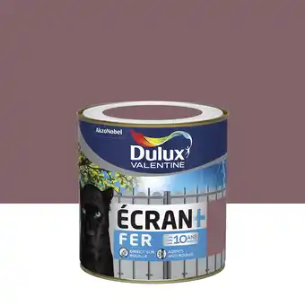 Castorama Peinture ecran+ fer protection antirouille dulux valentine brillant orage ral 5014 0,5l offre