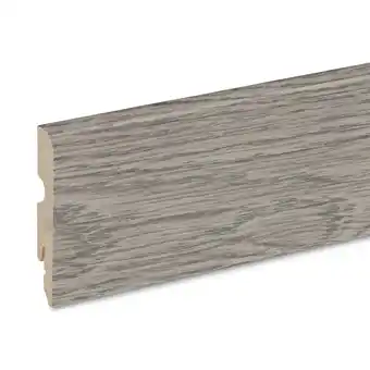 Castorama Plinthe bois mdf pour parquet et stratifié goodhome décor 70 l.220 x h.8 x ép.1,3 cm offre