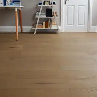Castorama Parquet contrecollé clipsable en chêne goodhome nephin finition huilée coloris gris l.20,7 x ép.1,4 cm offre