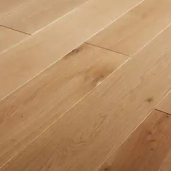 Castorama Parquet massif à coller en chêne goodhome lulea finition huilée coloris naturel l.15 x ép.1,5 cm offre