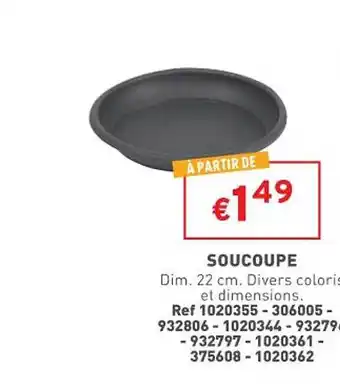 Trafic Soucoupe offre