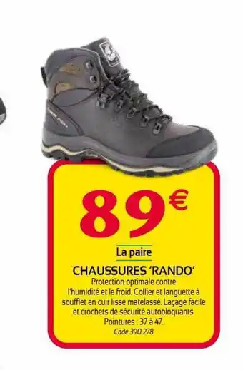 RAGT Jardin & Maison Chaussures rando offre