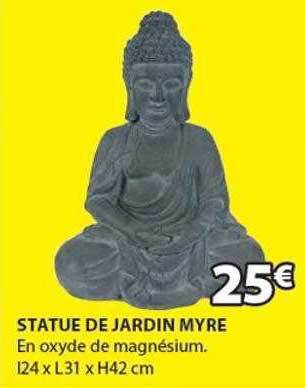 JYSK Statue de jardin myre offre