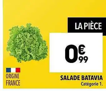 Salade batavia