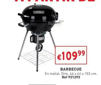 Trafic Barbecue offre