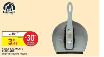 Intermarché Hyper Pelle balayette éléphant offre