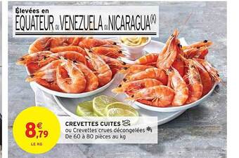 Intermarché Hyper Crevettes cuites offre
