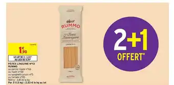 Intermarché Hyper Pâtes linguine n°13 rummo offre
