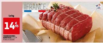 Auchan Viande bovine : rumsteck*** offre