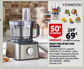 Auchan Robot multifonction kenwood offre