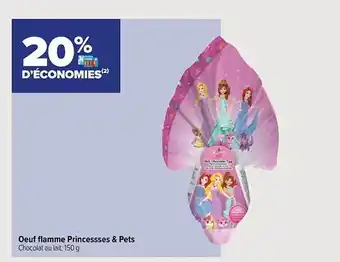 Oeufs flamme princesses & pets