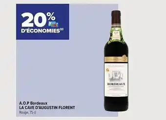 Carrefour City A.o.p. bordeaux la cave d'augustin florent offre