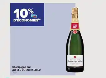 Carrefour City Champagne brut alfred de rothschild offre