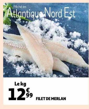 Auchan Filet de merlan offre