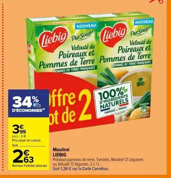 Carrefour Mouliné liebig offre
