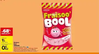 Carrefour Bonbons bool verquin offre