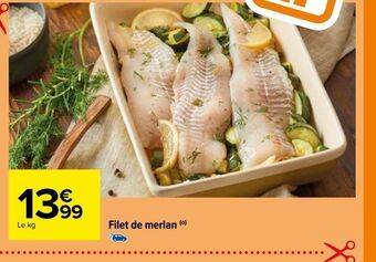 Carrefour Filet de merlan offre
