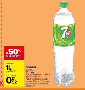 Carrefour Seven up offre