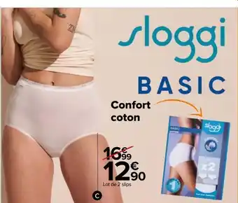 Carrefour Slips midi "sloggi basic" offre