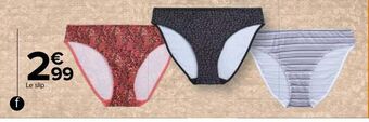 Carrefour Slip femme offre