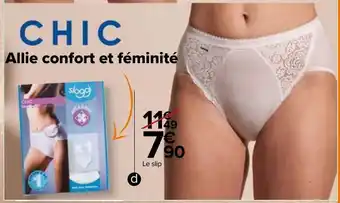 Carrefour Slip midi "sloggi chic" offre