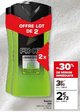Carrefour Douche axe offre