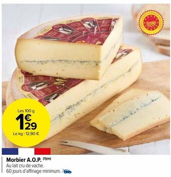 Carrefour Market Morbier a.o.p. offre