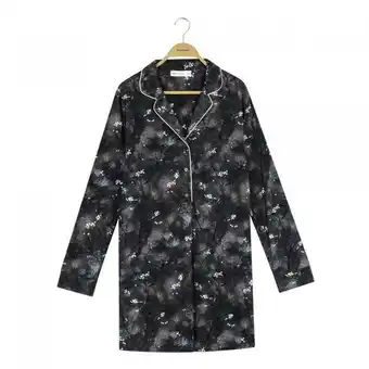 Bouchara Chemise de nuit en coton imprime vegetal offre