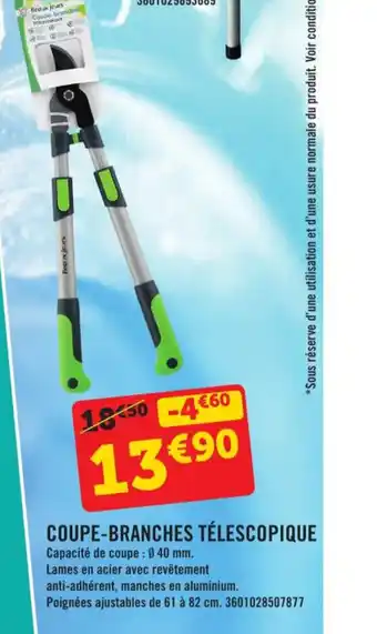E.Leclerc Coupe-Branches Telescopique offre