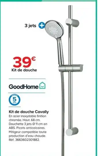 Castorama Kit de douche offre