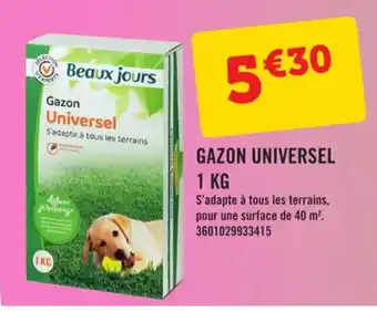 E.Leclerc Gazon Universel 1 kg offre