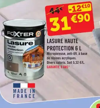 E.Leclerc Lasure Haute Protection 6 L offre