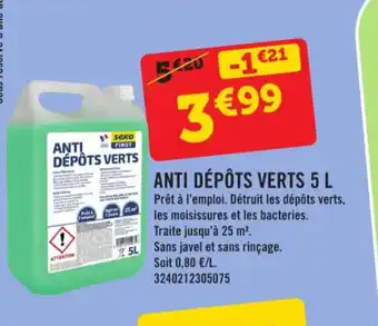 E.Leclerc Anti Depots Verts 5 L offre