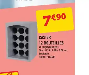 E.Leclerc Casier 12 Bouteilles offre