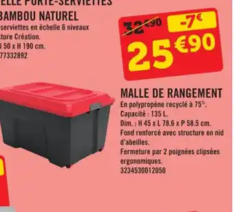 E.Leclerc Malle De Rangement offre