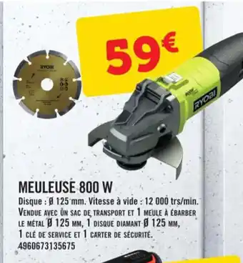 E.Leclerc Meuleuse 800 W offre