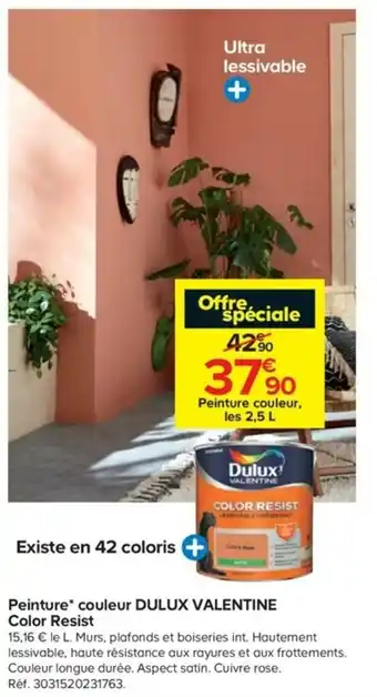 Castorama Peinture couleur les offre