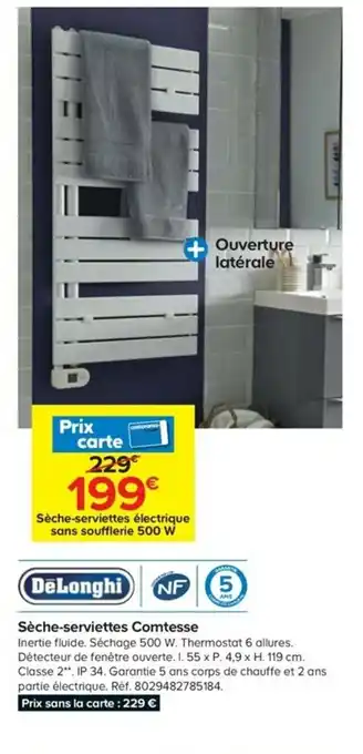 Castorama Sèche-serviettes comtesse offre
