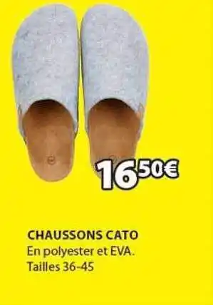JYSK Chaussons cato offre