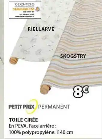 JYSK Toile cirée offre